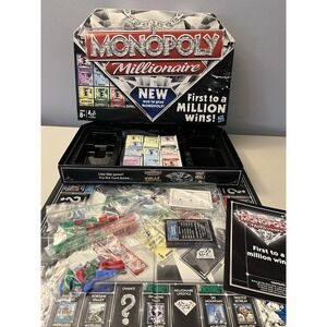 Monopoly Millionaire Board Game Hasbro Family‎ Hasbro 2012 Complete